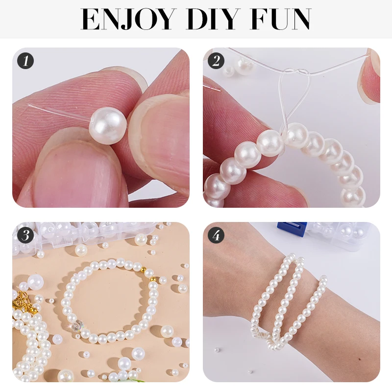800pcs Artificial Faux Pearl R - Resin Crafts 리뷰 및 가격