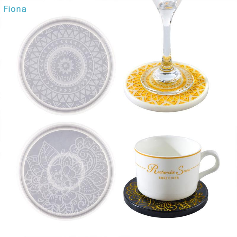 ✔Flower Coaster Silicone Mold  - Coaster Mold Round 리뷰 및 가격