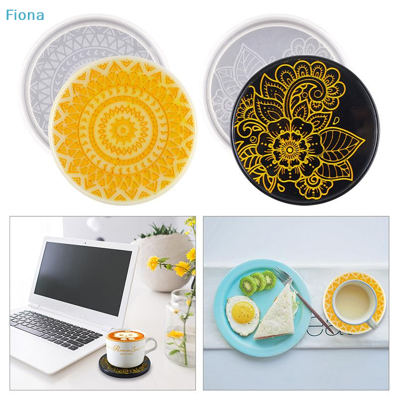 ✔Flower Coaster Silicone Mold  - Coaster Mold Round 리뷰 및 가격