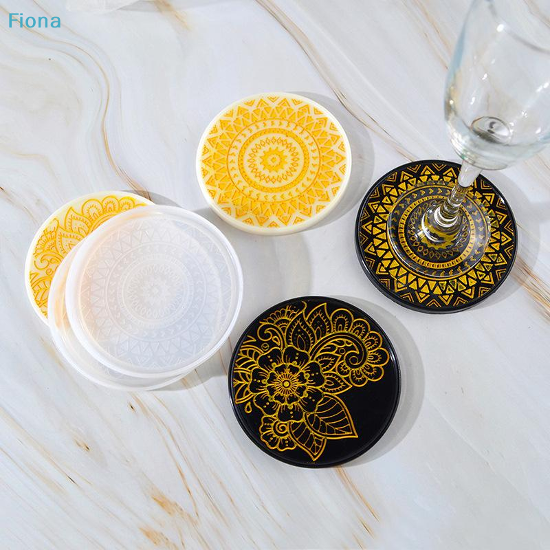 ✔Flower Coaster Silicone Mold  - Coaster Mold Round 리뷰 및 가격