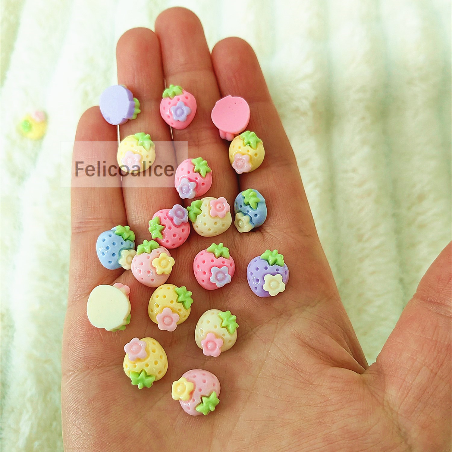 30Pcs New Cute Resin Mini Smal - Flower Preservation Resin 리뷰 및 가격