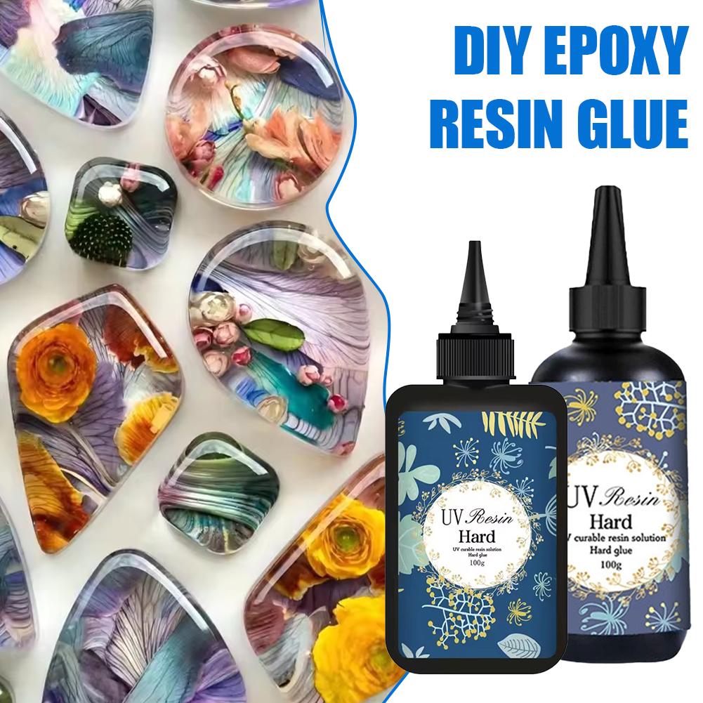 1/2Pcs Crystal Clear Hard UV R - Resin Craft Projects 리뷰 및 가격