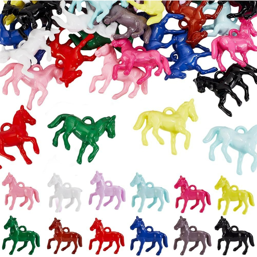 48pcs Opaque Acrylic Pendants  - Resin Crafts 리뷰 및 가격