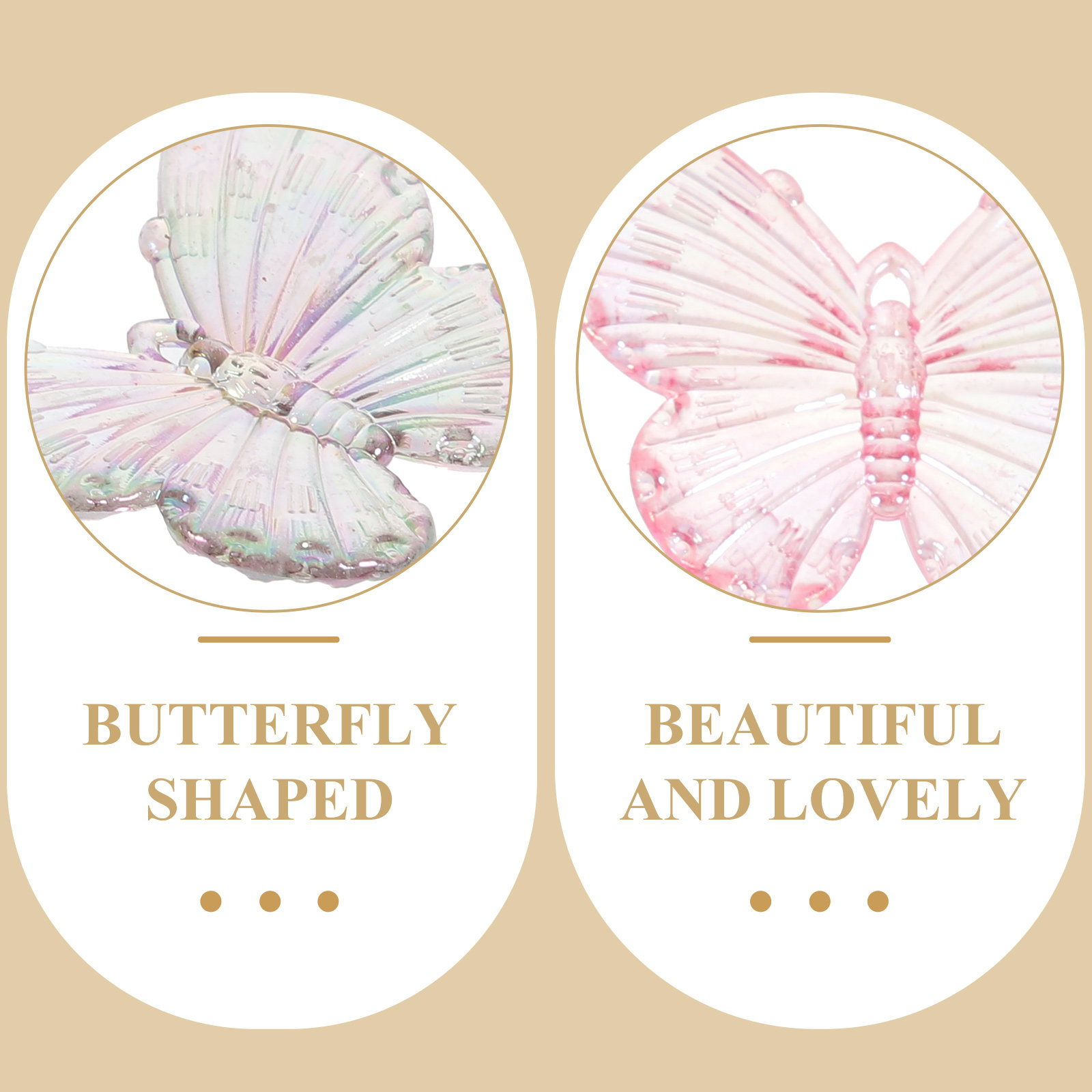 40Pcs Electroplated Butterflie - Resin Craft Supplies 리뷰 및 가격