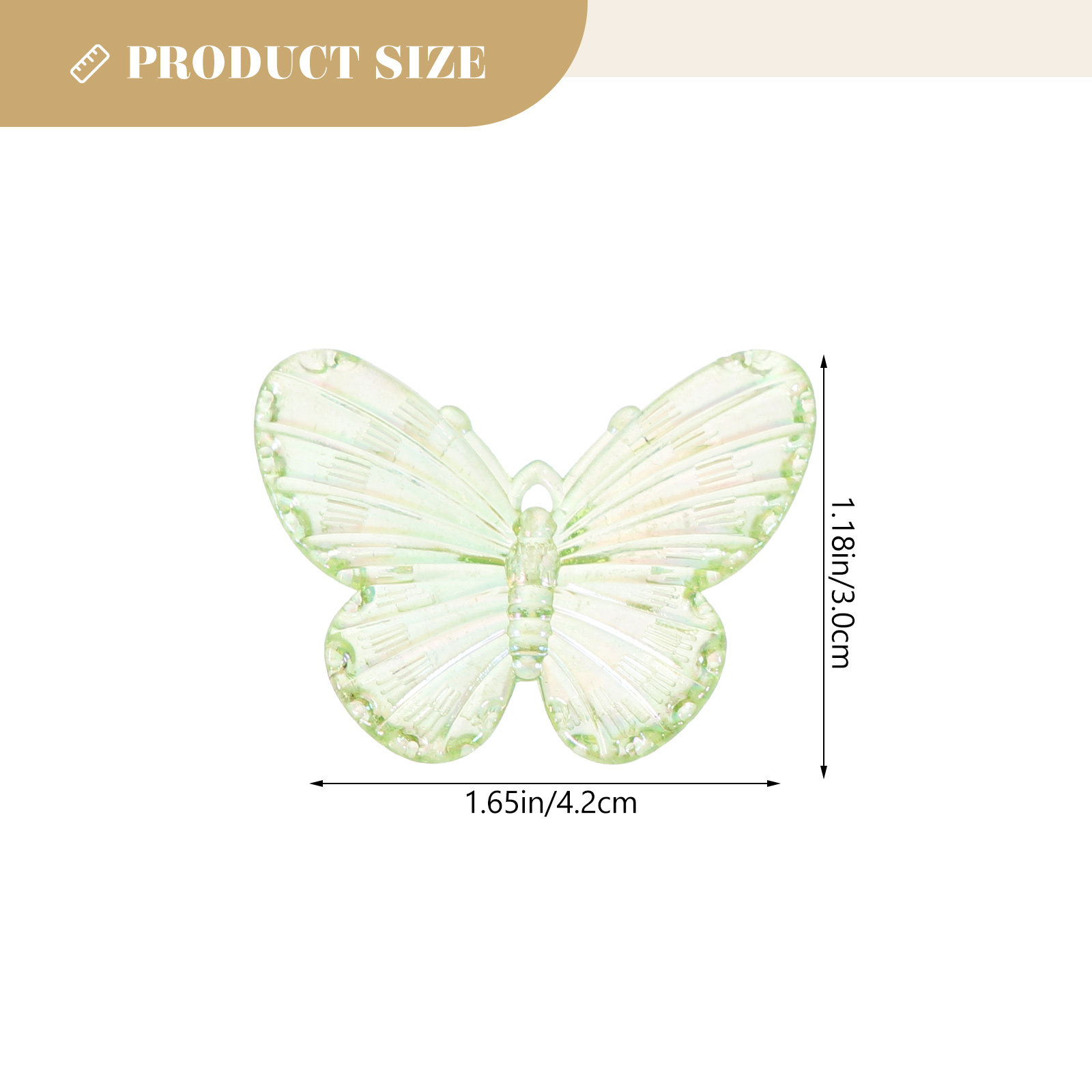 40Pcs Electroplated Butterflie - Resin Craft Supplies 리뷰 및 가격