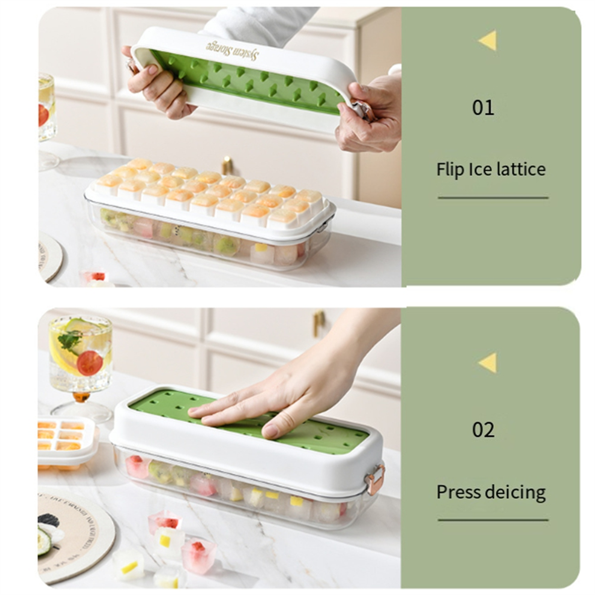 Y31A 24Grid Type Ice Tray Mold - Silicone Mold Tray 리뷰 및 가격