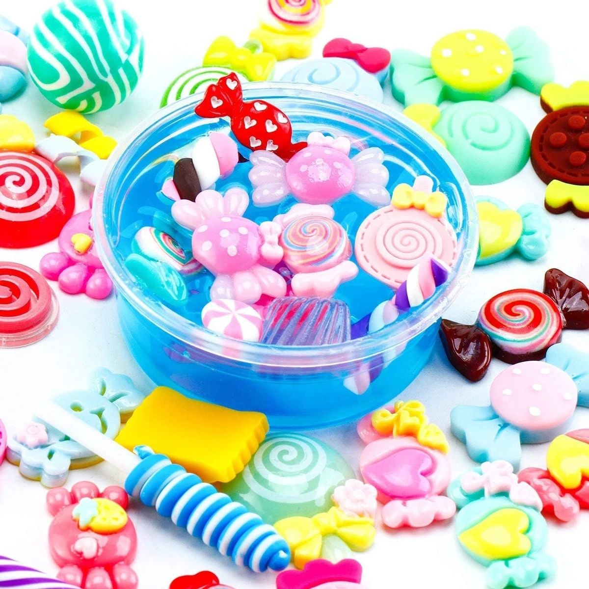 30pcs Random Candy Slime Charm - Resin Craft Supplies 리뷰 및 가격