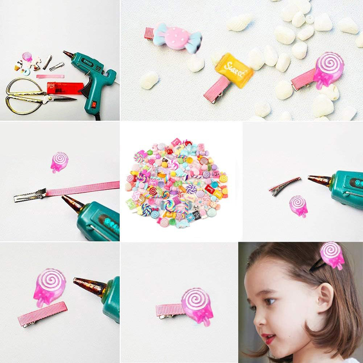 30pcs Random Candy Slime Charm - Resin Craft Supplies 리뷰 및 가격