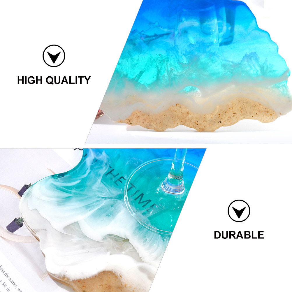 Premium Silicone Crystal Epoxy - Serving Tray Mold 리뷰 및 가격