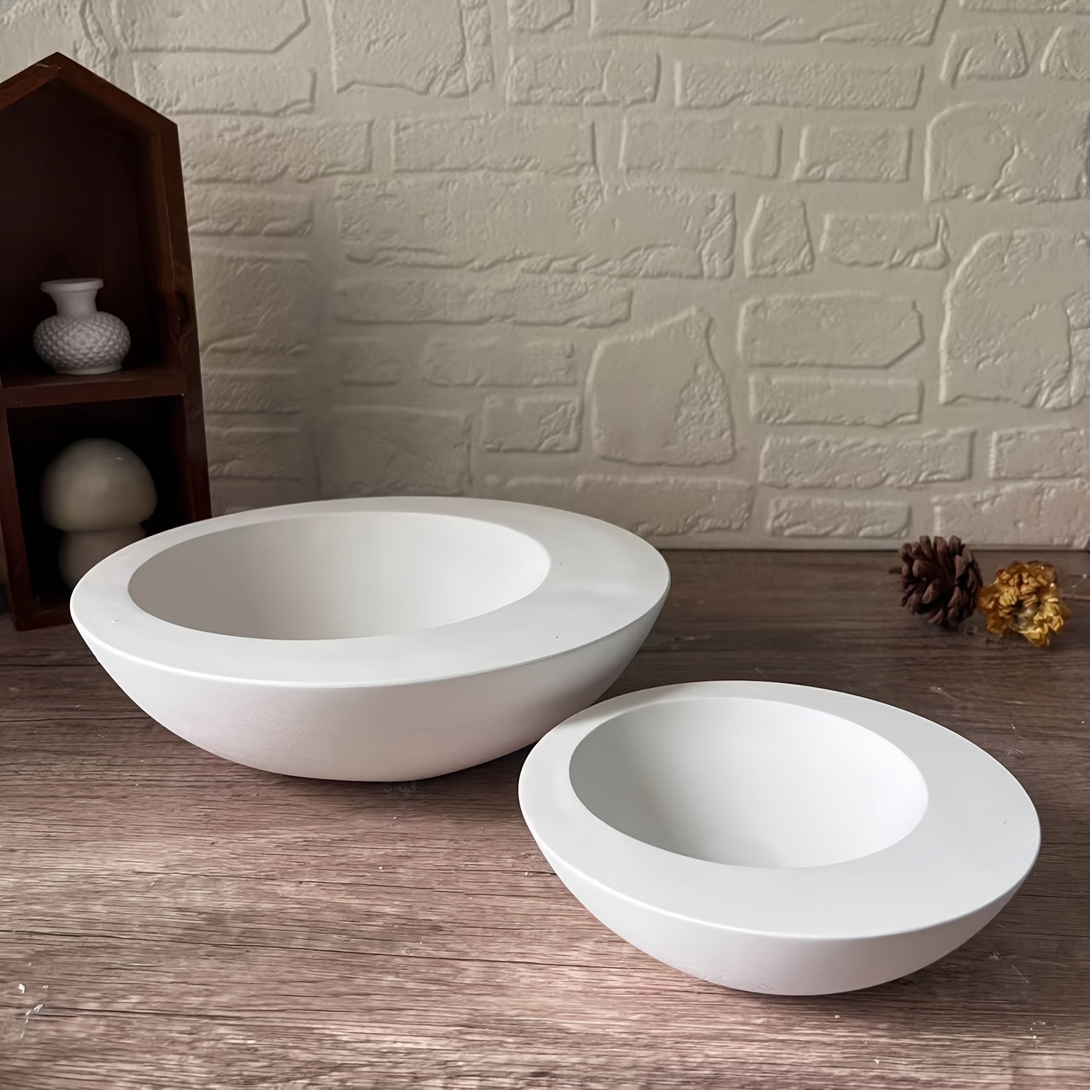 1pc Irregular Round Bowl-Shape - Coaster Mold Round 리뷰 및 가격