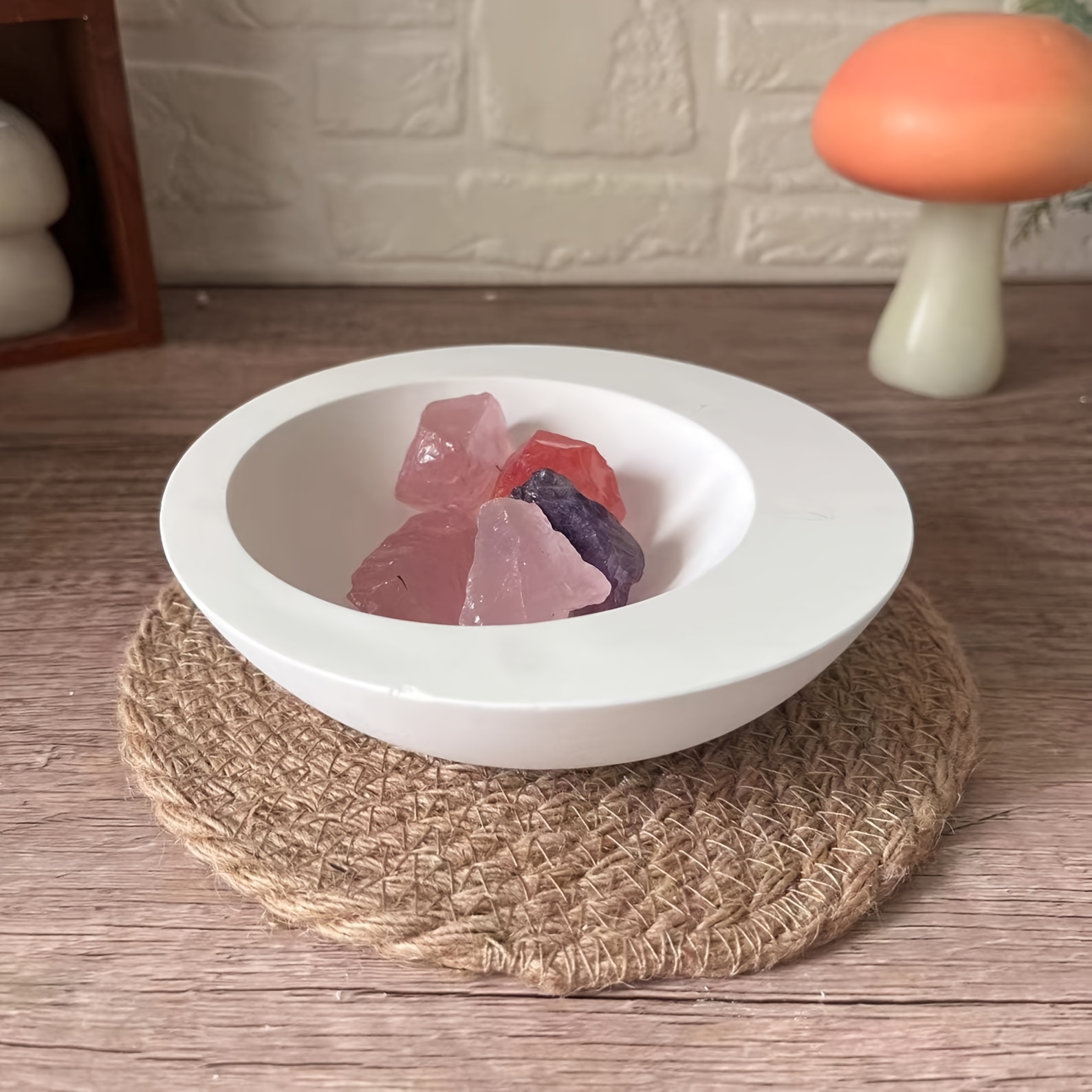 1pc Irregular Round Bowl-Shape - Coaster Mold Round 리뷰 및 가격