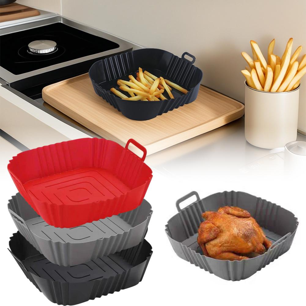 Reusable Airfryer Pan Liner Ac - Silicone Mold Tray 리뷰 및 가격