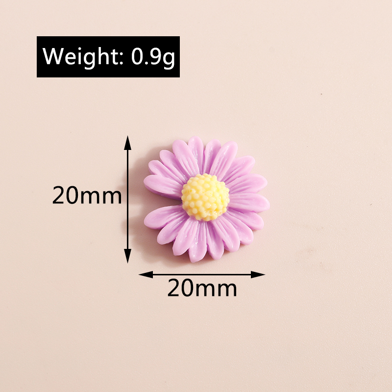 10pcs 20*20mm Kawaii Daisy Flo - Flower Preservation Resin 리뷰 및 가격