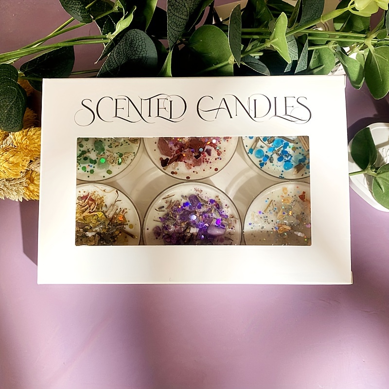 Set of 6 Scented Candles Fragr - Dried Flower Bulk 리뷰 및 가격