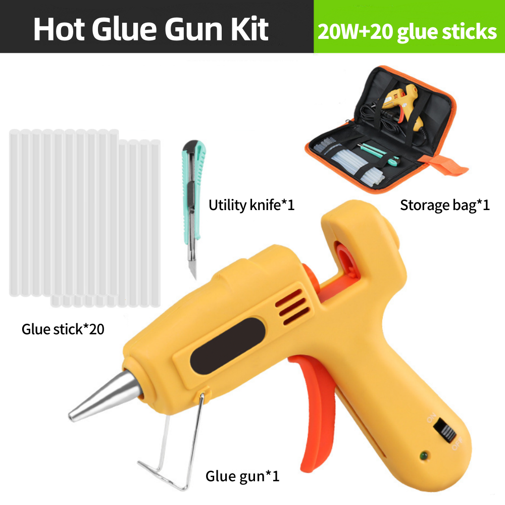 Hot Glue Gun Kit 20W Mini DIY  - Heat Gun Small 리뷰 및 가격
