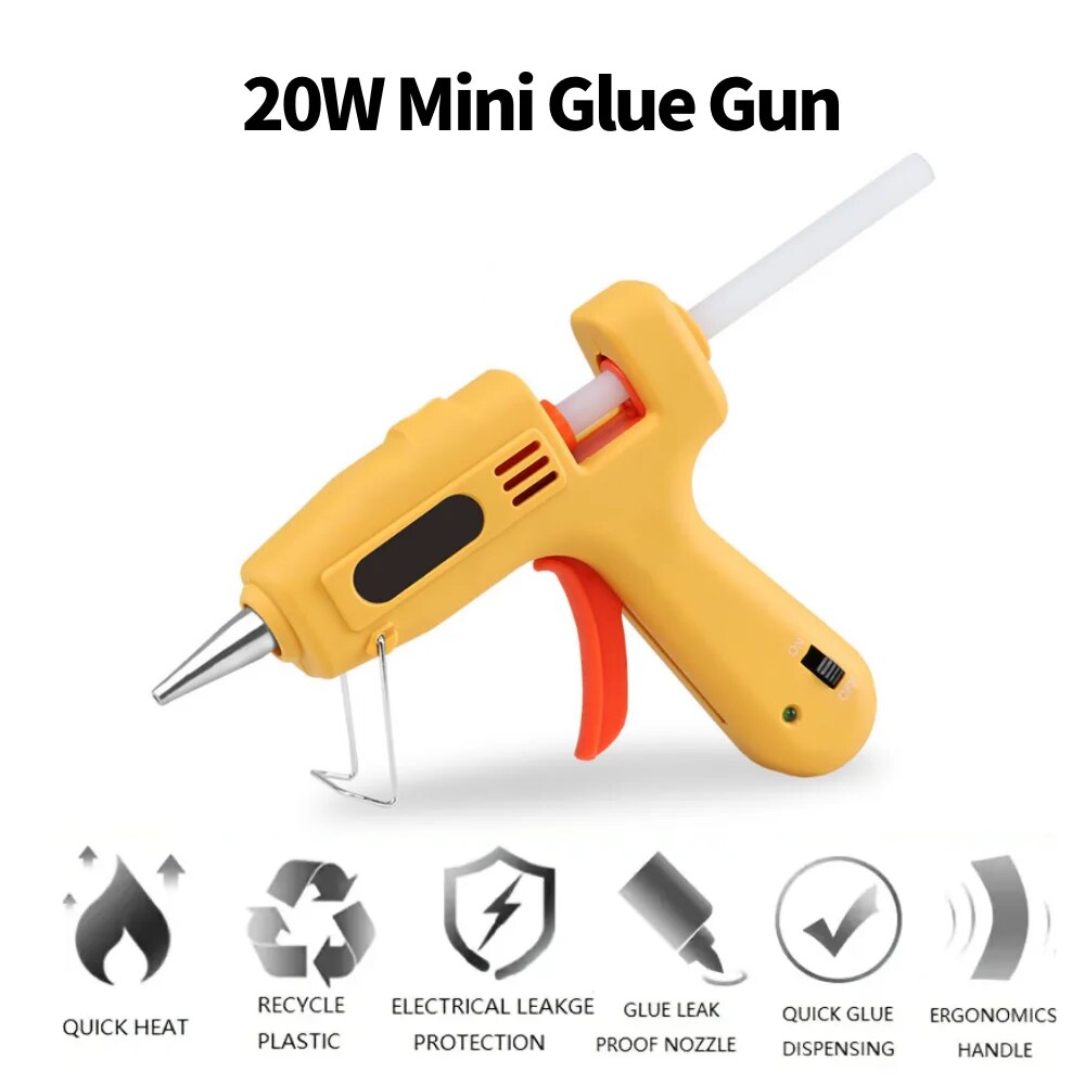 Hot Glue Gun Kit 20W Mini DIY  - Heat Gun Small 리뷰 및 가격