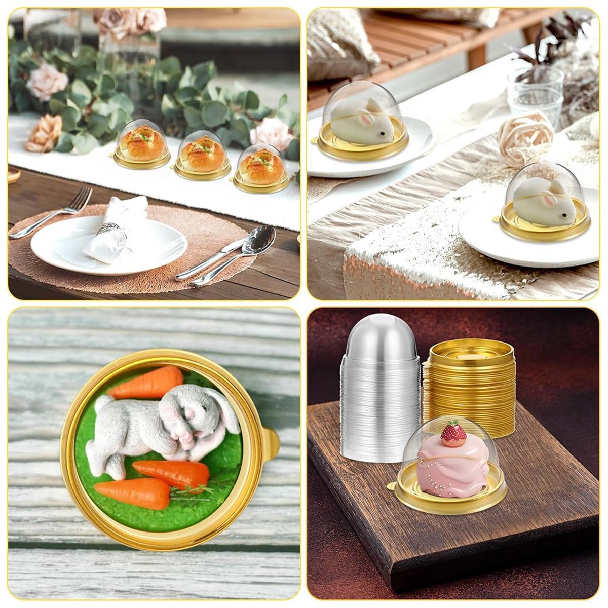 New Charcuterie Domes with Lid - Dome Mold Clear 리뷰 및 가격