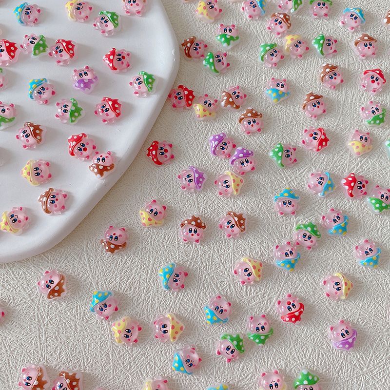 2/10/20pcs Kirby Nail Charms 3 - Resin Crafts 리뷰 및 가격