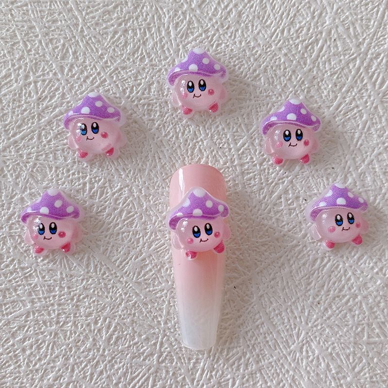 2/10/20pcs Kirby Nail Charms 3 - Resin Crafts 리뷰 및 가격