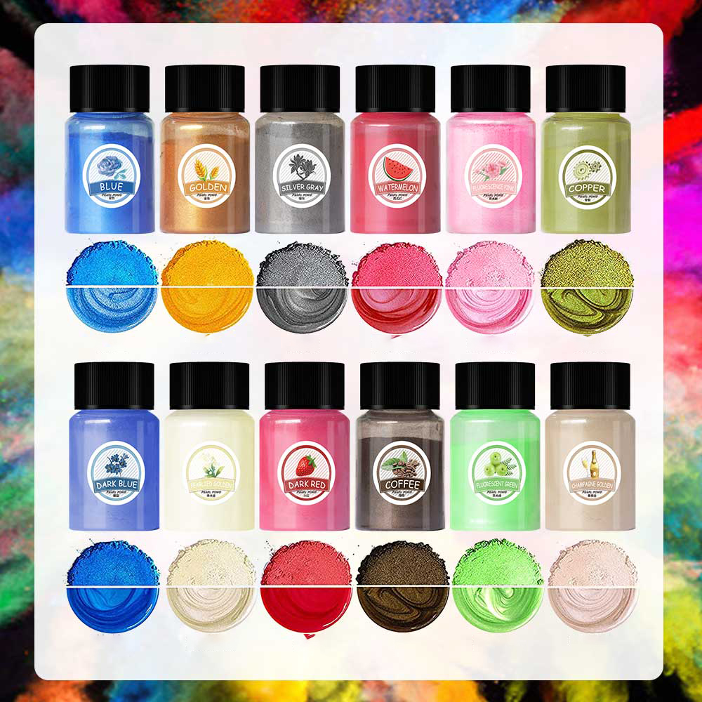 10ml Pearl Powder Epoxy Resin  - Resin Pigment Set 리뷰 및 가격
