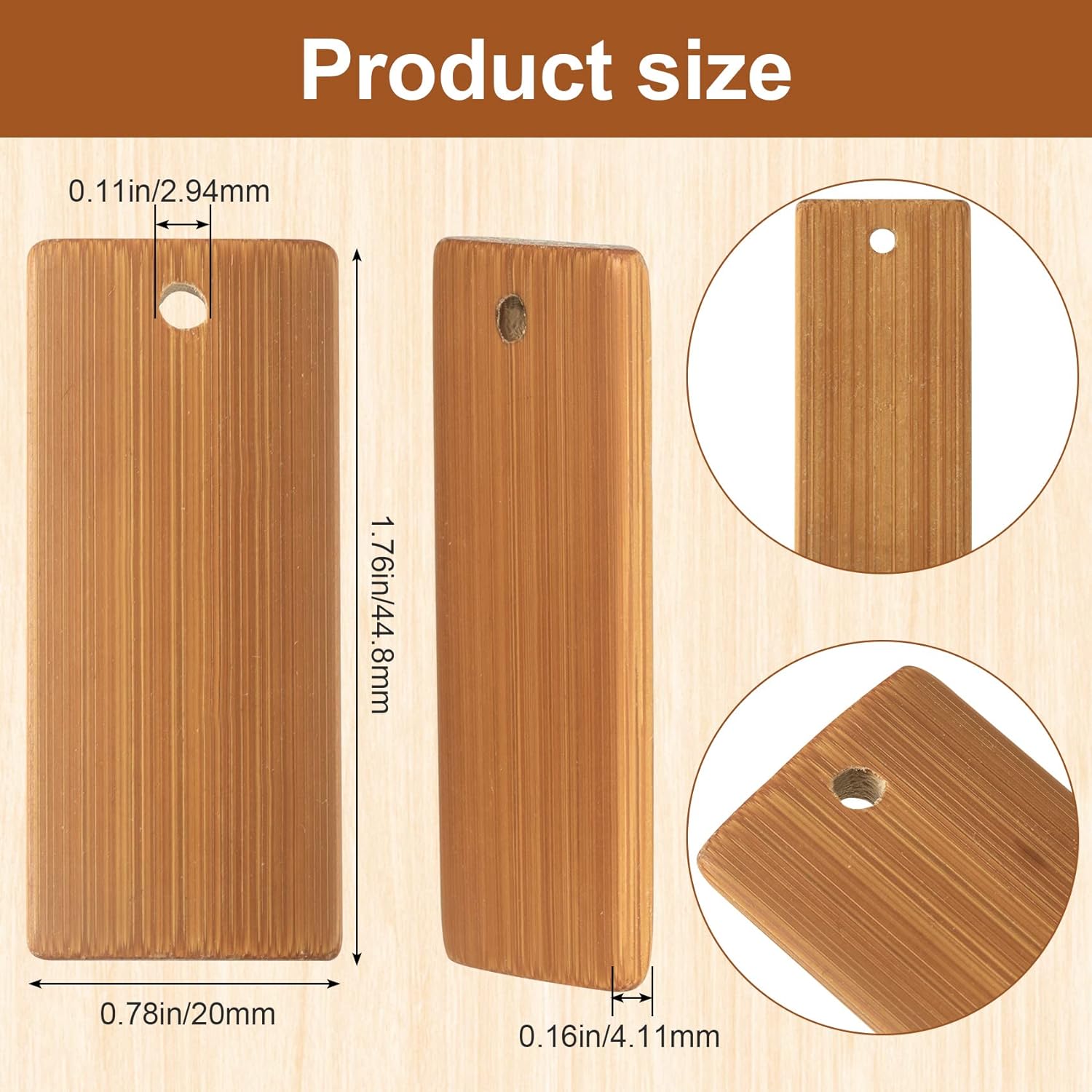 50Pcs Natural Wood Blanks 45x2 - Wood Ring Blank 리뷰 및 가격