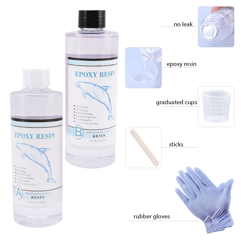 1:1 Clear Epoxy Resin Crystal  - Epoxy Uv Resin Kit 리뷰 및 가격