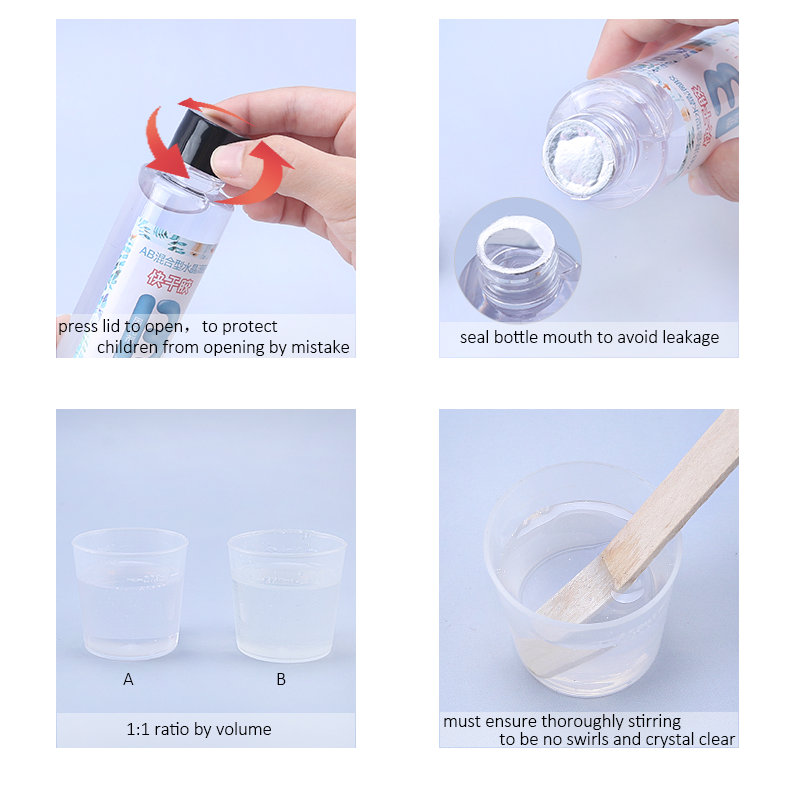 1:1 Clear Epoxy Resin Crystal  - Epoxy Uv Resin Kit 리뷰 및 가격
