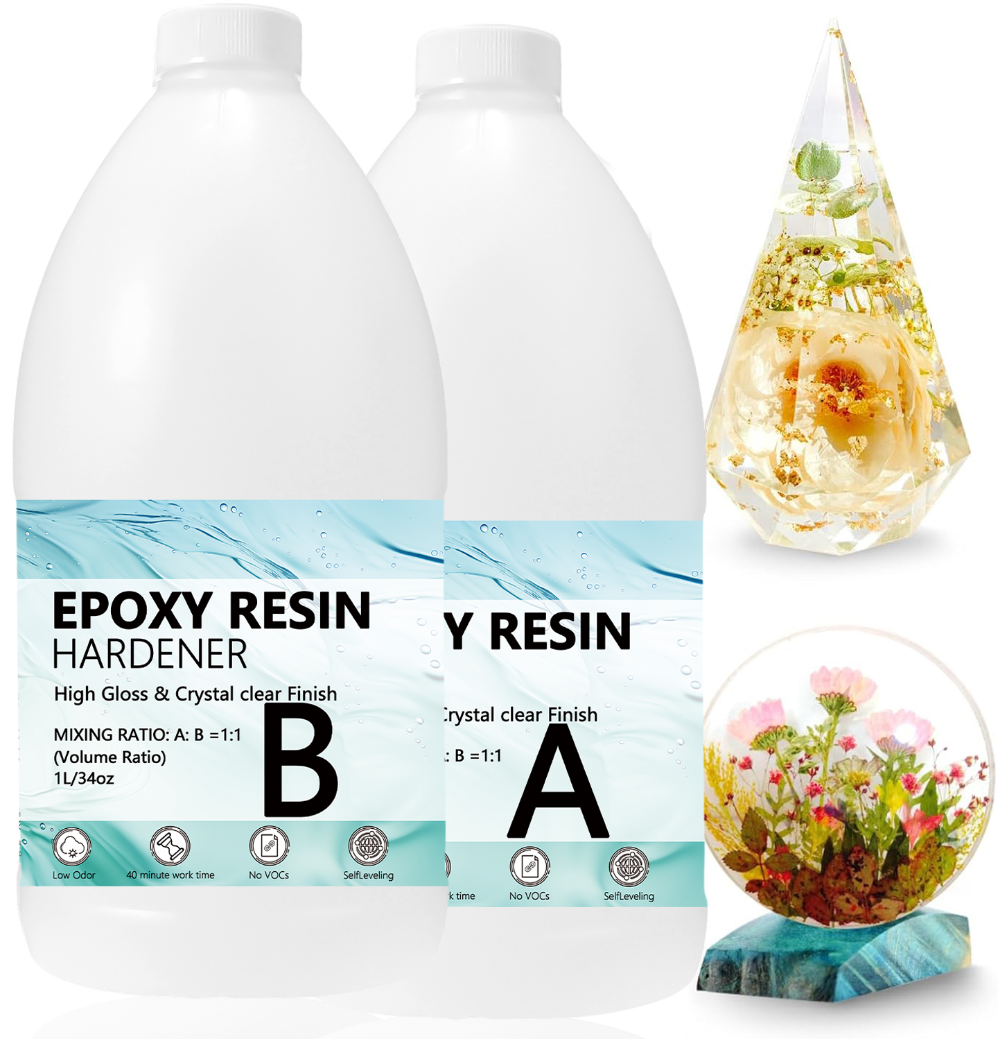 Epoxy Resin Kits Set, Art Kit  - Resin Craft For Beginners 리뷰 및 가격