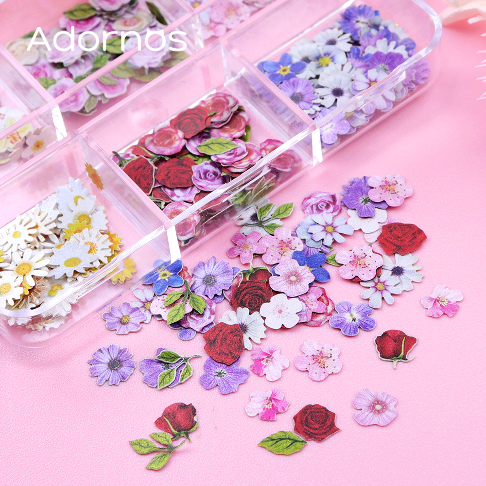 6 Grids Flowers Wood Pulp Chip - Resin Craft Ideas 리뷰 및 가격