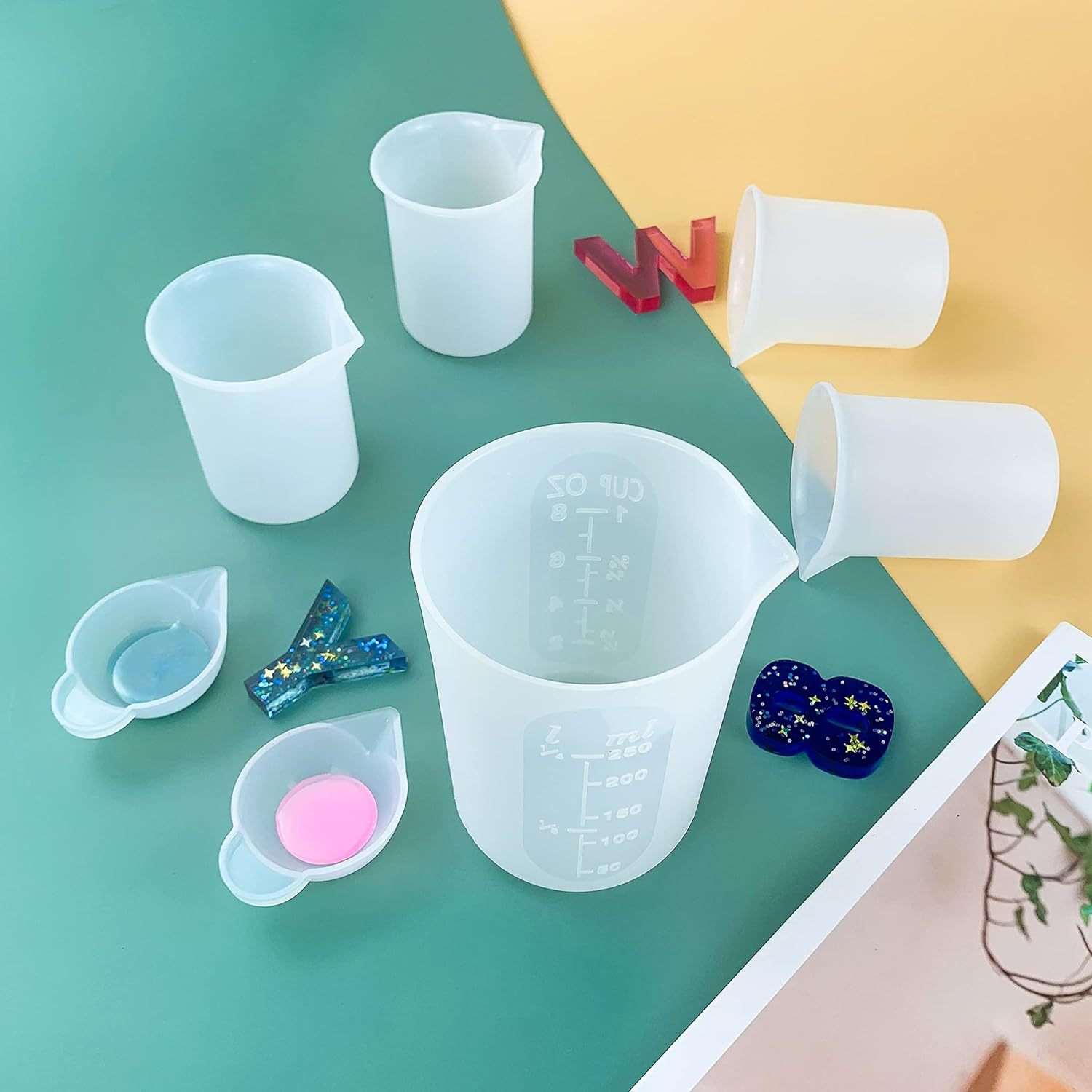 Silicone Mixing Measuring Cups - Mixing Cup Silicone 리뷰 및 가격