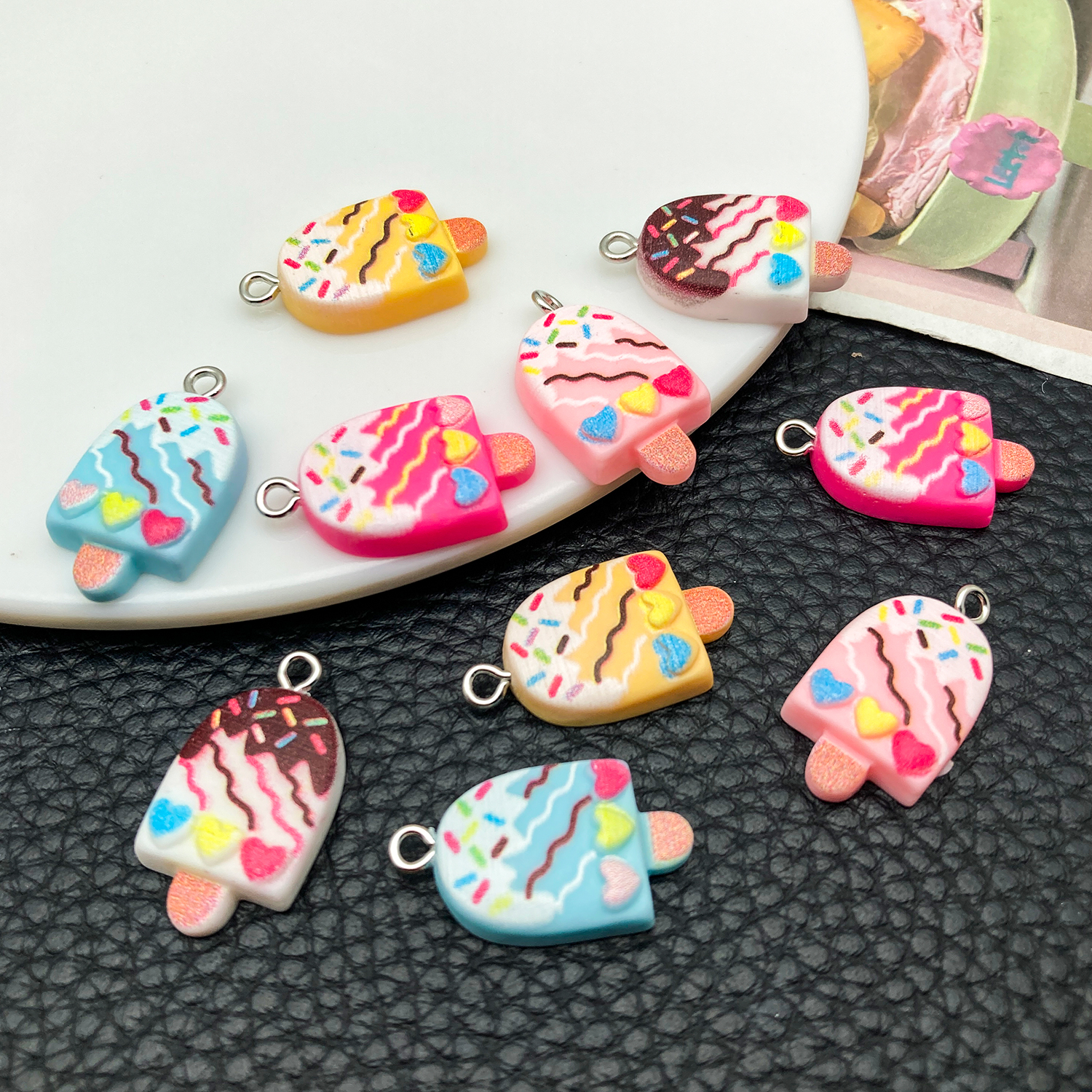 5/10pcs Cute Fashion Resin Acr - Resin Craft Projects 리뷰 및 가격