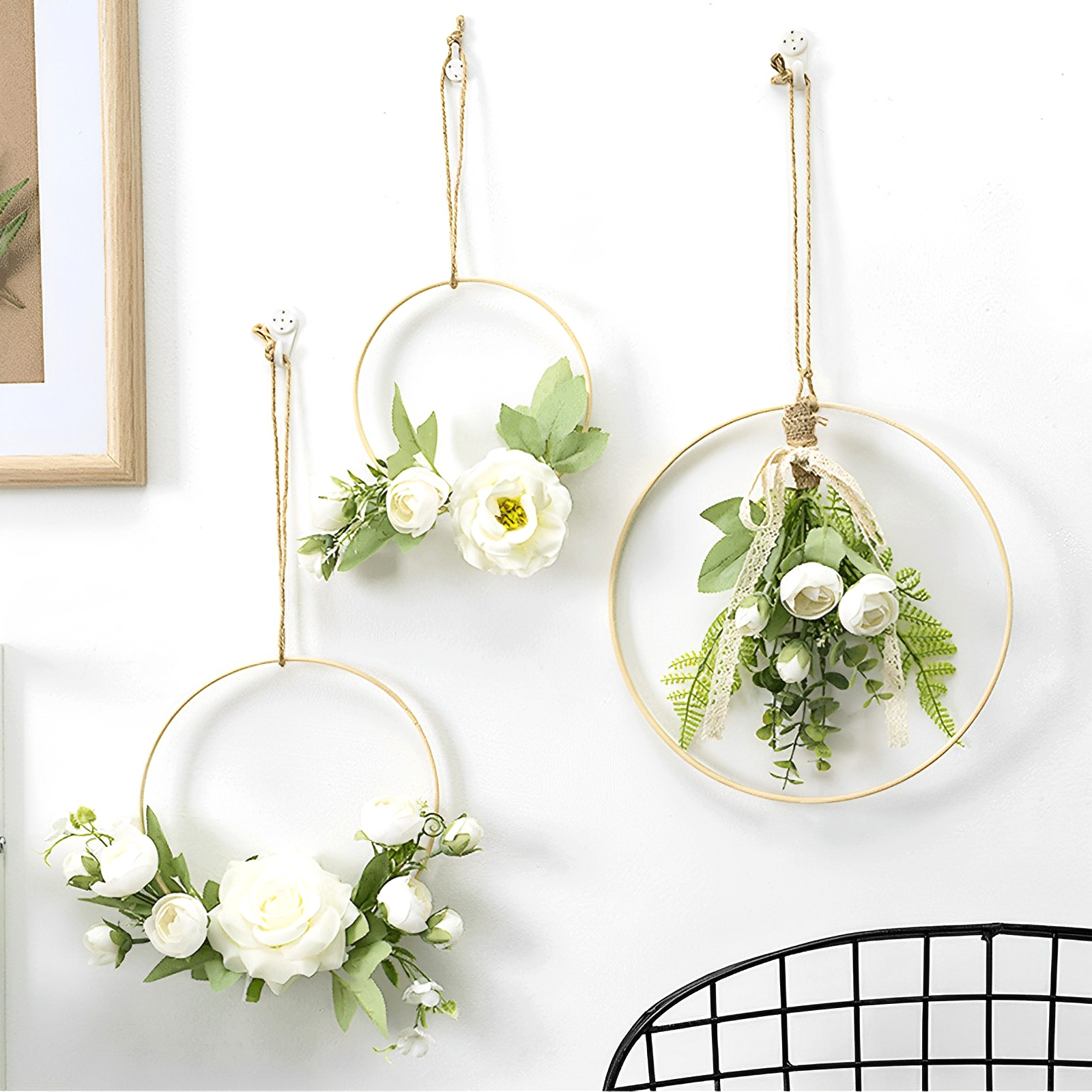 18Pcs Bamboo Rings Set 6 Sizes - Wood Ring Blank 리뷰 및 가격