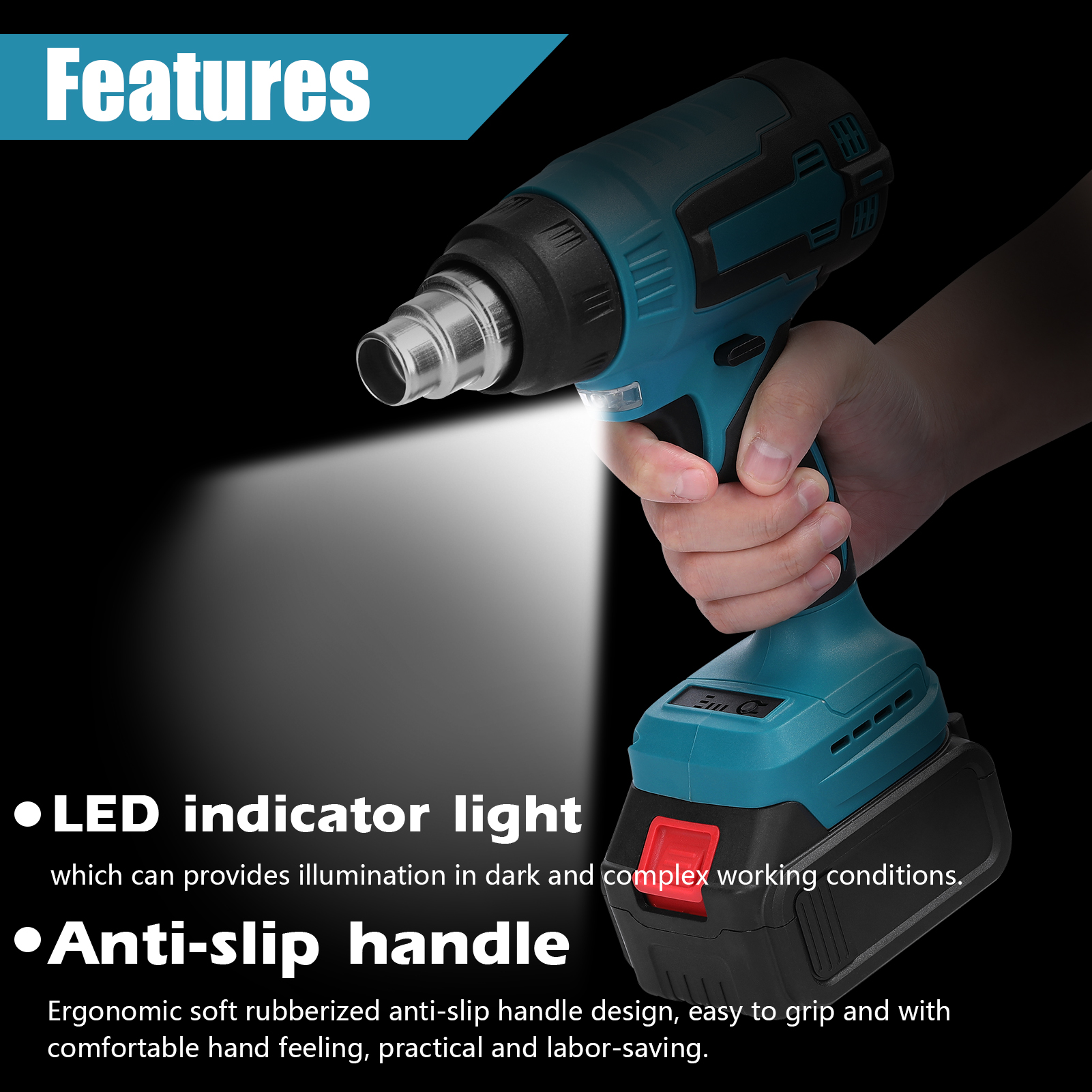 300W Cordless Hot Air Machine  - Heat Gun Small 리뷰 및 가격