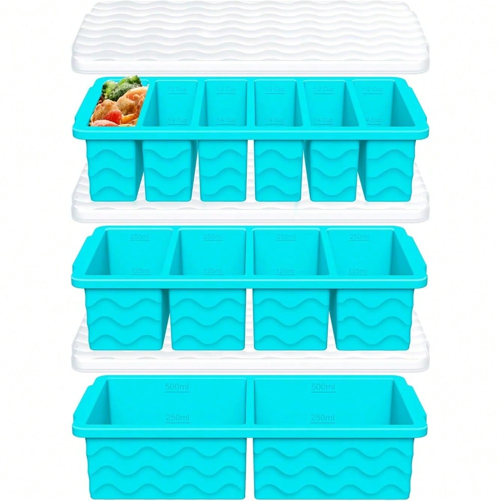 3-Pack Silicone Freezer Trays  - Silicone Mold Tray 리뷰 및 가격