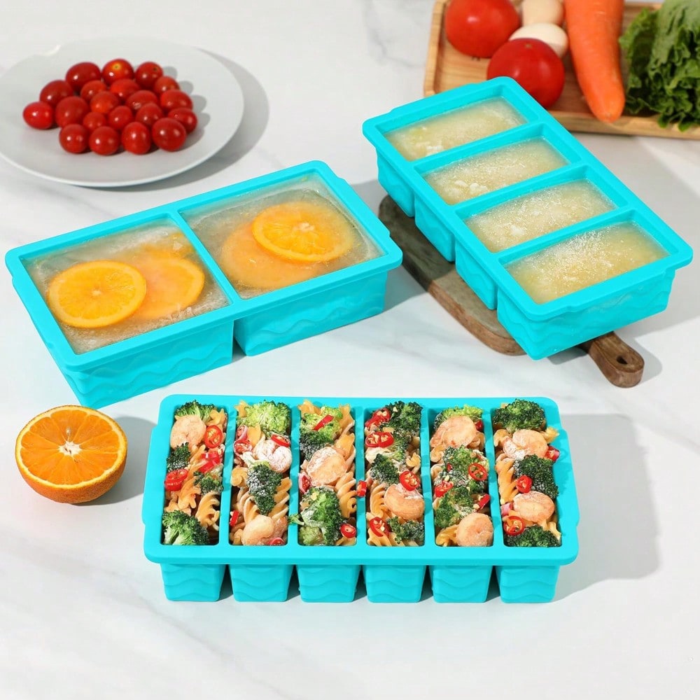 3-Pack Silicone Freezer Trays  - Silicone Mold Tray 리뷰 및 가격
