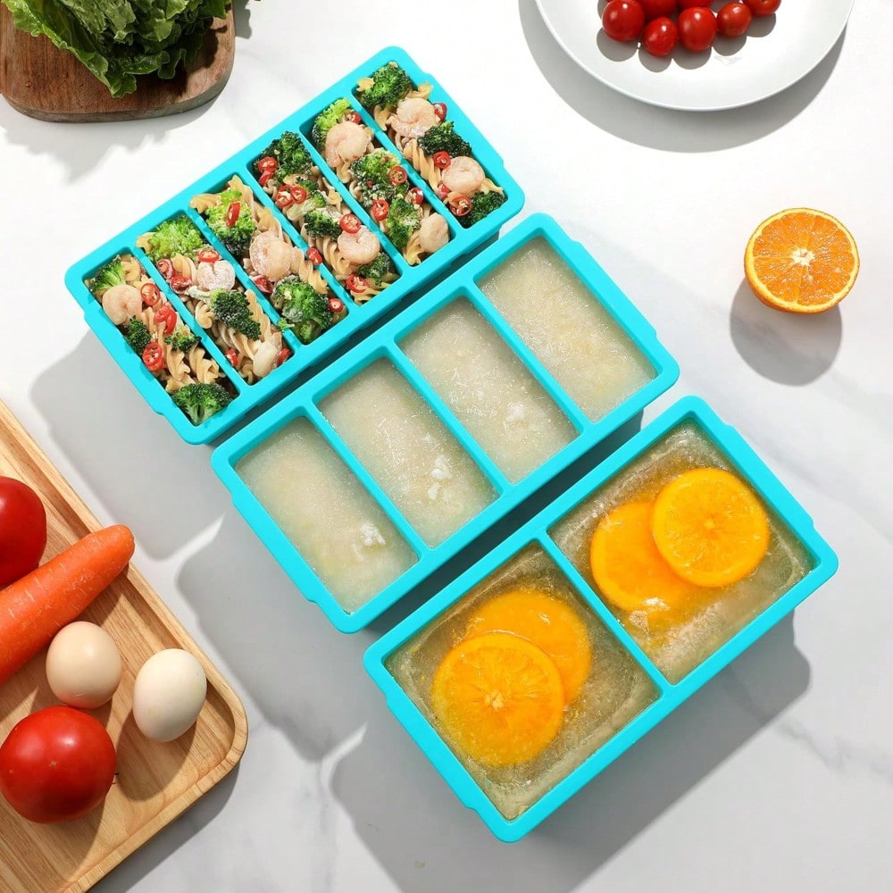 3-Pack Silicone Freezer Trays  - Silicone Mold Tray 리뷰 및 가격
