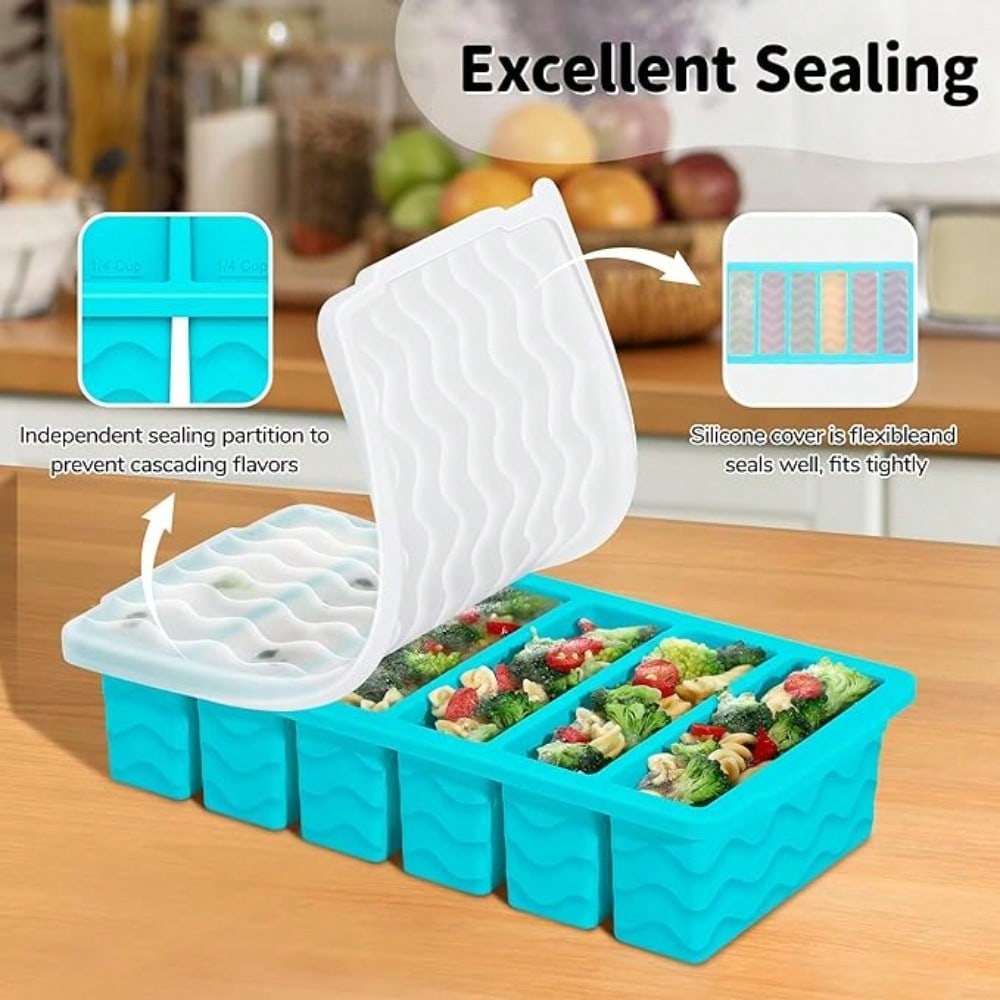 3-Pack Silicone Freezer Trays  - Silicone Mold Tray 리뷰 및 가격