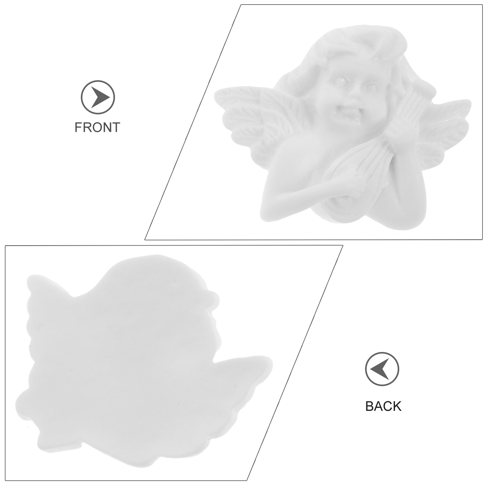 Mini Resin Angel Embellishment - Resin Craft Supplies 리뷰 및 가격