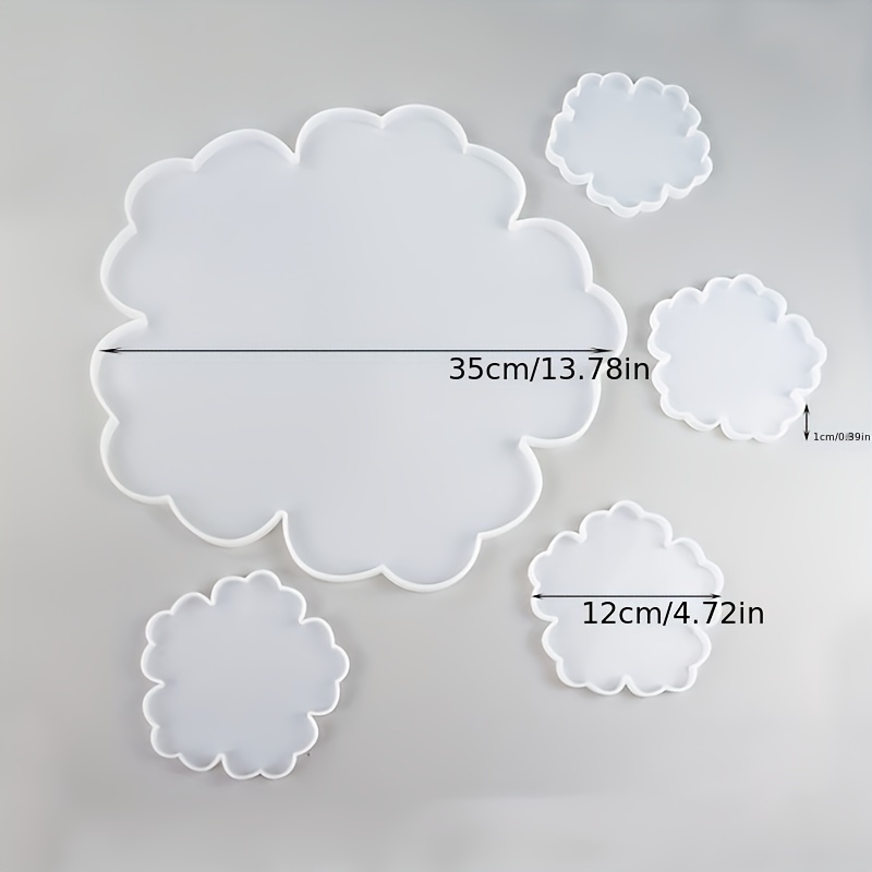 1-piece 13-inch large flower t - Serving Tray Mold 리뷰 및 가격
