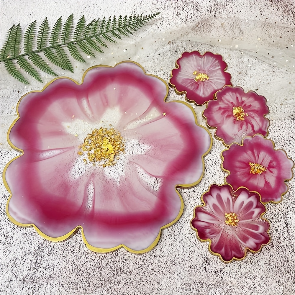 1-piece 13-inch large flower t - Serving Tray Mold 리뷰 및 가격