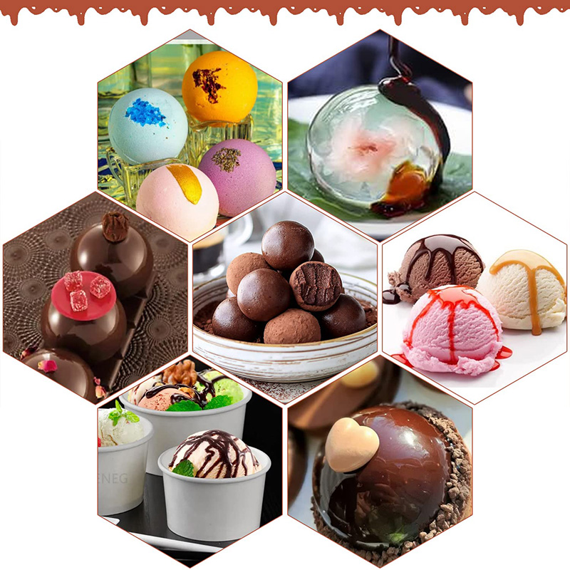 6 Cavities Semicircle Silicone - Coaster Mold Round 리뷰 및 가격