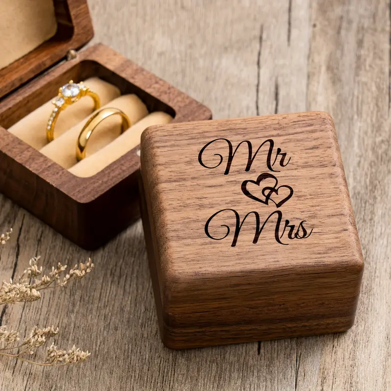 Engagement Proposal Wedding Ce - Wood Ring Blank 리뷰 및 가격