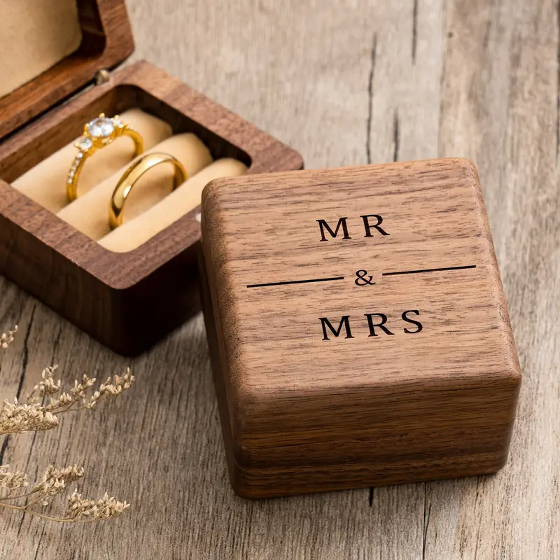 Engagement Proposal Wedding Ce - Wood Ring Blank 리뷰 및 가격