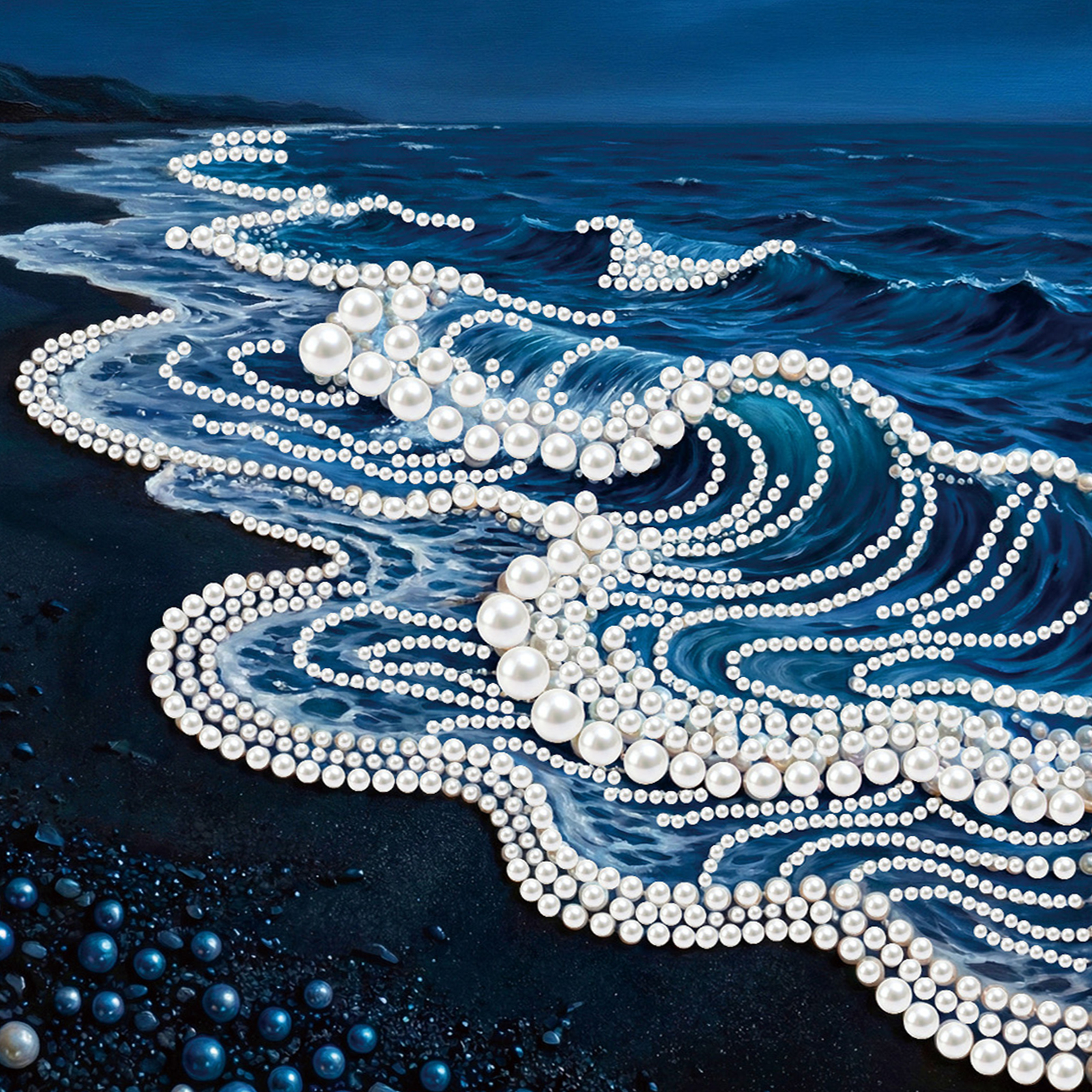 Waves DIY Pearl Painting Kit w - Resin Craft For Beginners 리뷰 및 가격