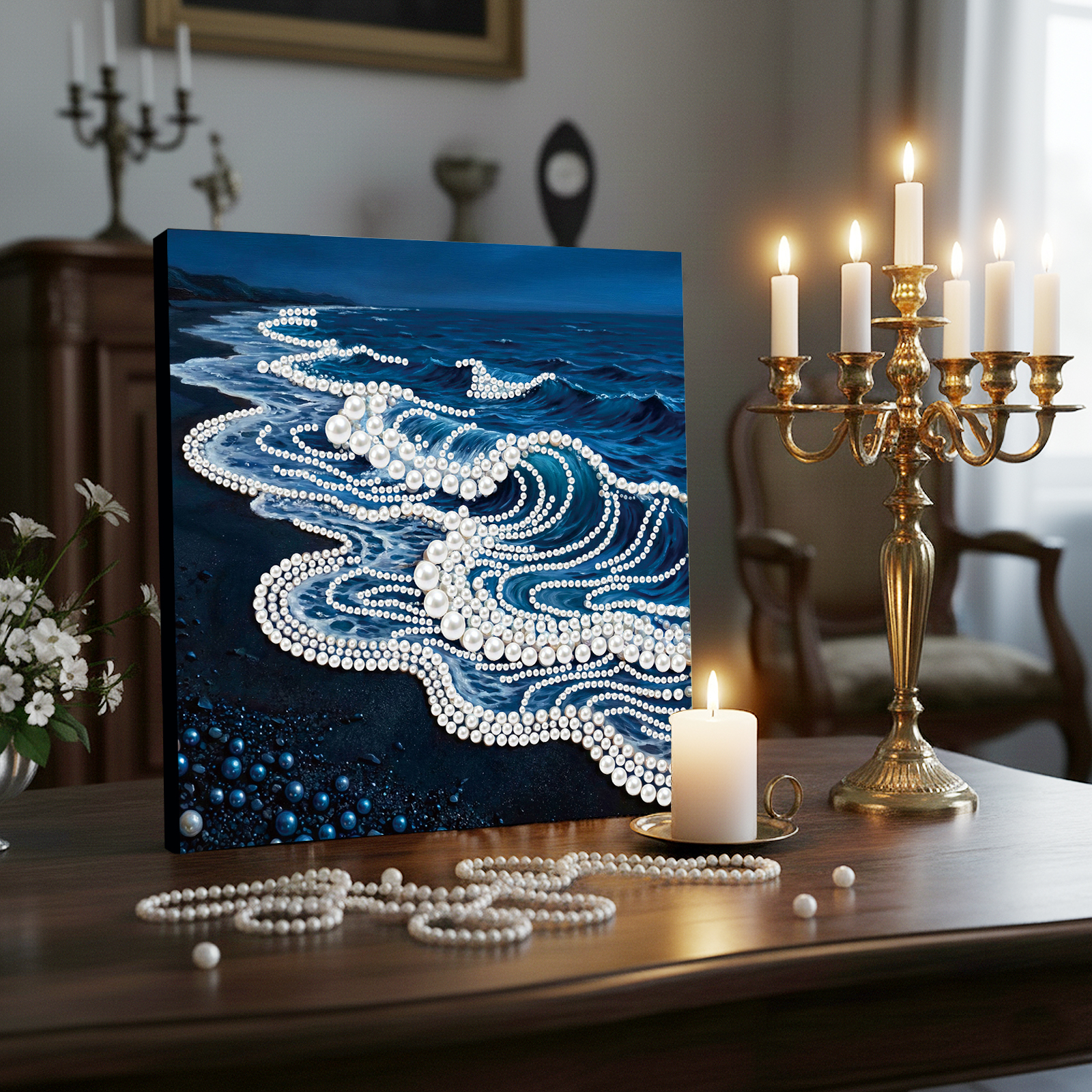 Waves DIY Pearl Painting Kit w - Resin Craft For Beginners 리뷰 및 가격
