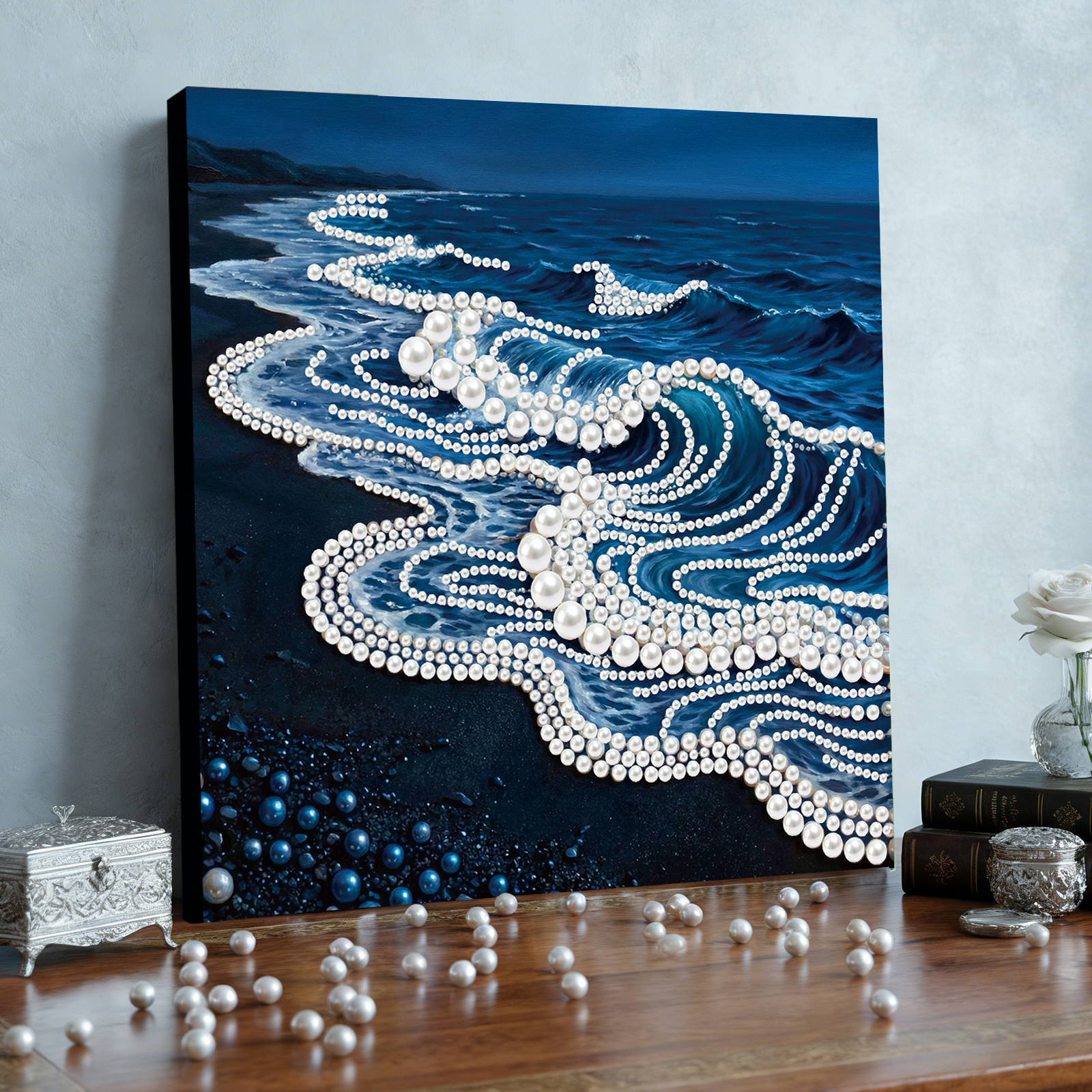 Waves DIY Pearl Painting Kit w - Resin Craft For Beginners 리뷰 및 가격
