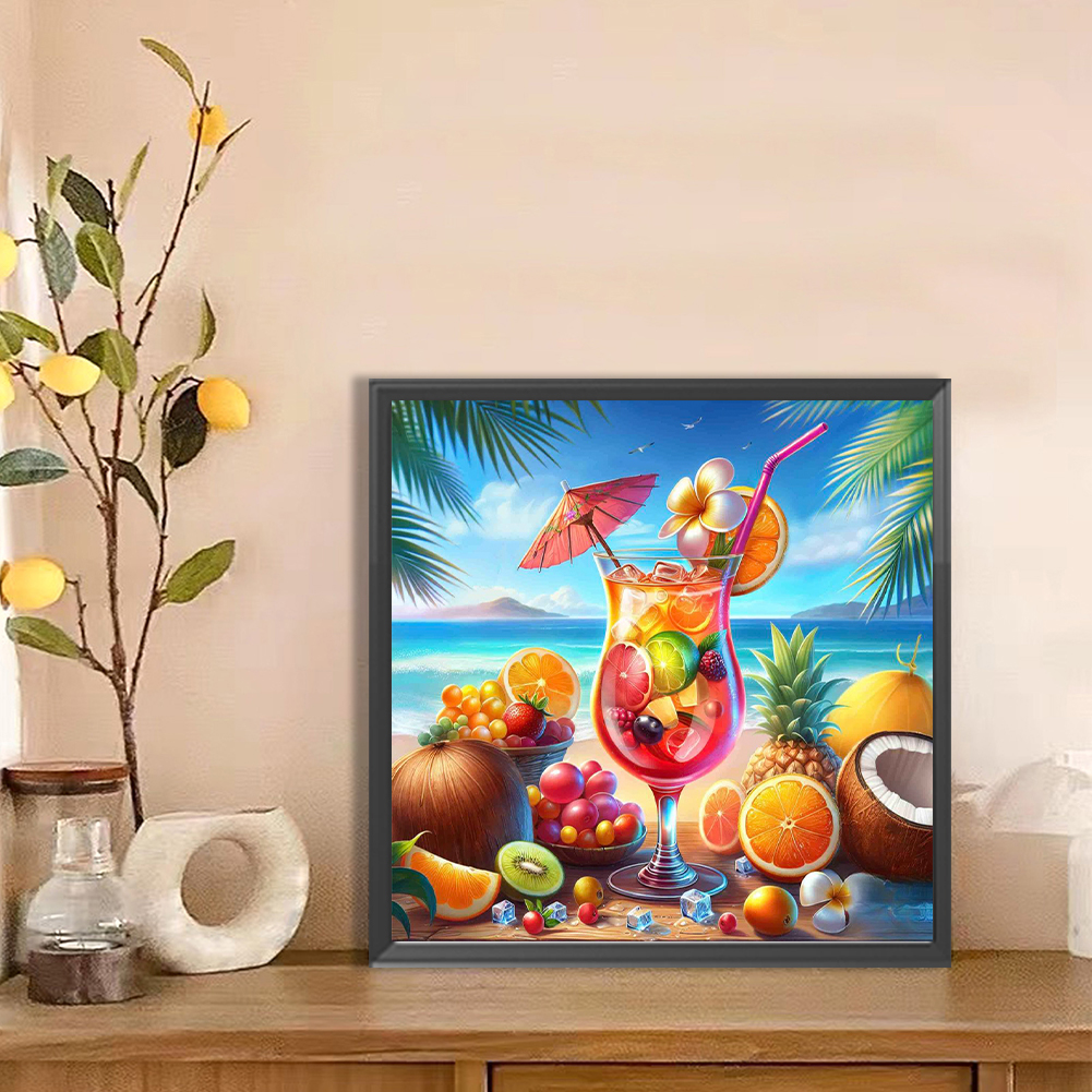 Summer Beach Full DIY 5D Round - Resin Craft For Beginners 리뷰 및 가격