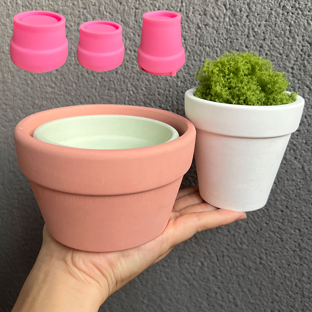 Large Concrete Plant Pot Silic - Coaster Mold Round 리뷰 및 가격