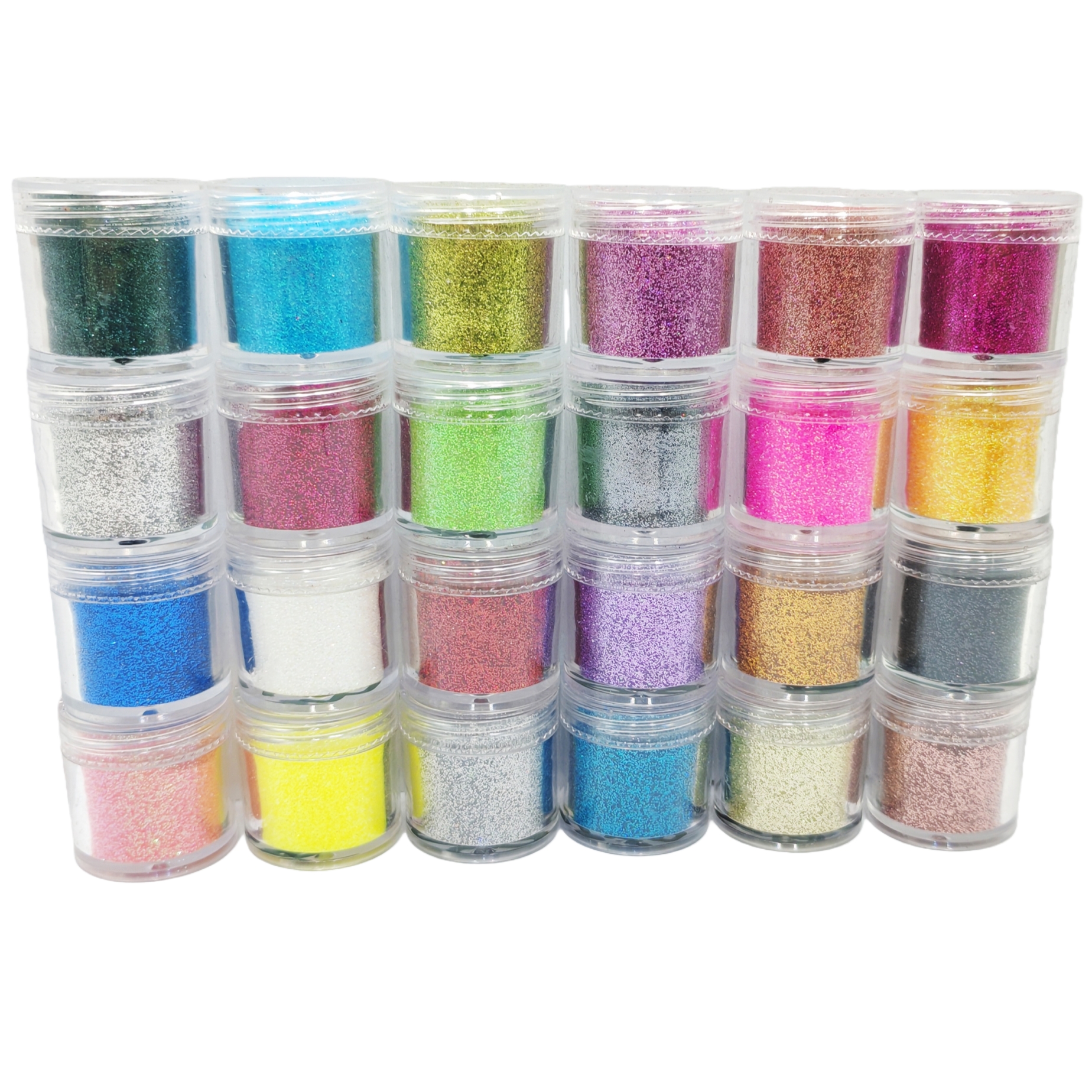 24-Color Cosmetic Iridescent H - Resin Glitter Pack 리뷰 및 가격