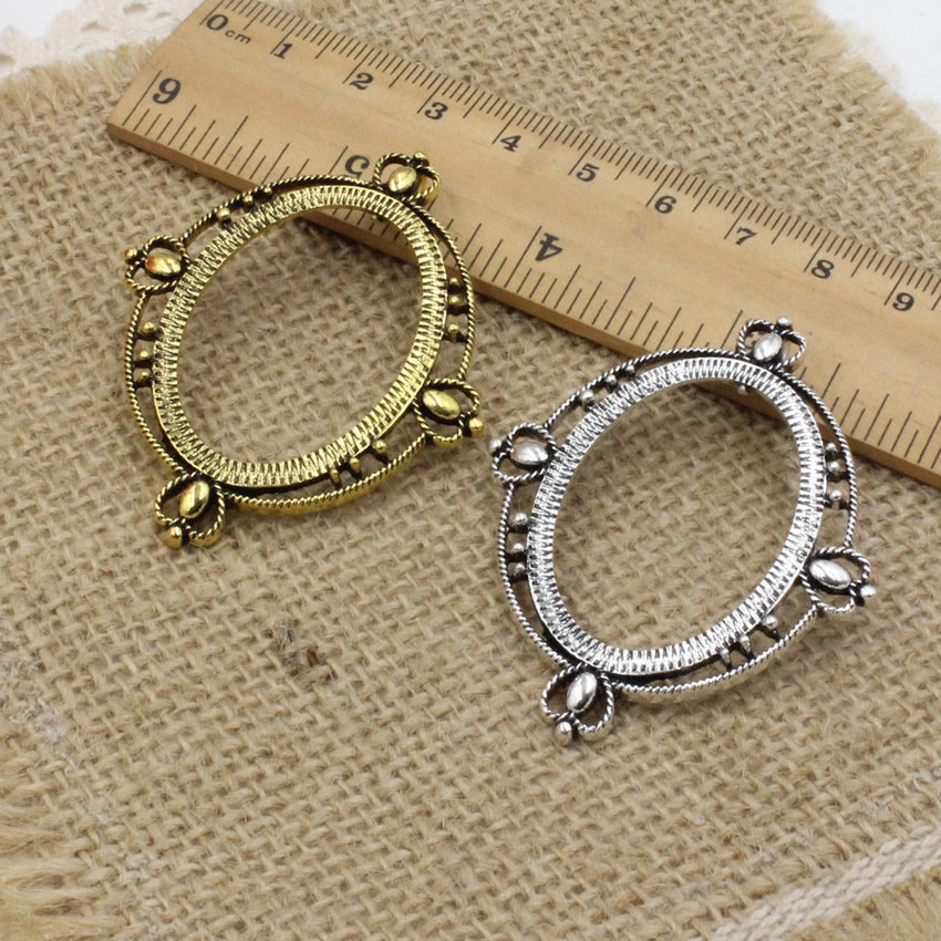 Fit 30x40mm Oval Cabochon Anti - Bezels Set Pendant 리뷰 및 가격